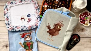 31. Чехол дня ножниц от Неокрафт. Новый старт от Андриана. Органайзер для вышивки