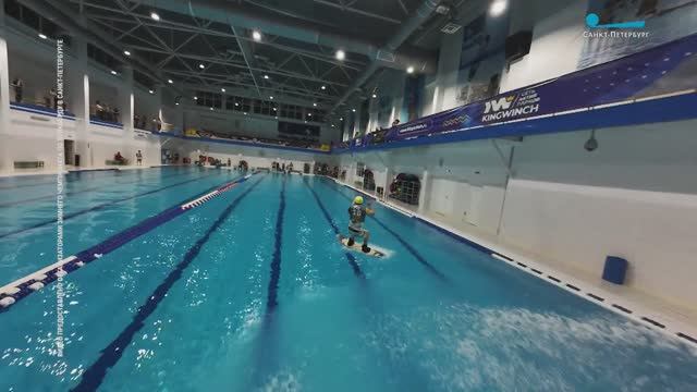 Как поймать волну в бассейне? Зимний чемпионат по кабельному вейкборду