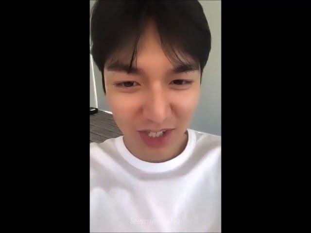 Lee Min Ho 이민호 instagram Live 2019/08/23 смотреть онлайн