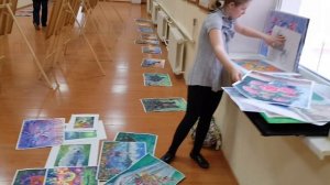 Подготовка к выставке