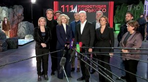 Дан старт работе новых съемочных павильонов киностудии имени Горького