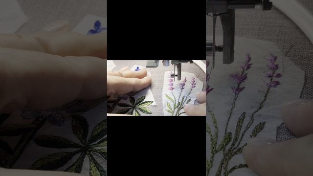 Новые вышивальные нитки. Новая вышивка. Цветы. #ручнаявышивка #Вышивка смотреть онлайн