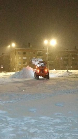 Dubna 2026 Чистка снега. Дубна 24.02.26