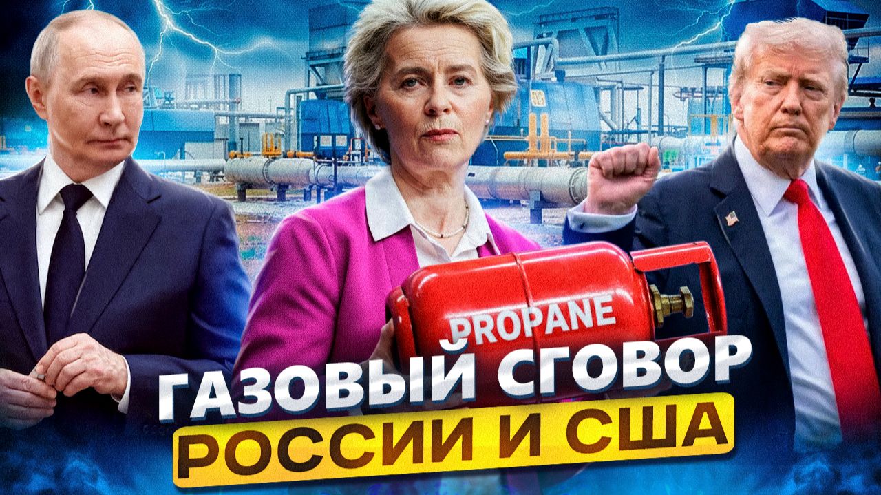 Газовый сговор России и США: Газпром возвращается в ЕС? смотреть онлайн