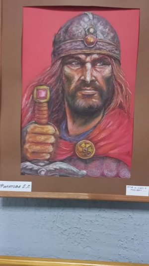 "Защитники Отечества" - выставка работ художников-любителей клуба "Творчество"