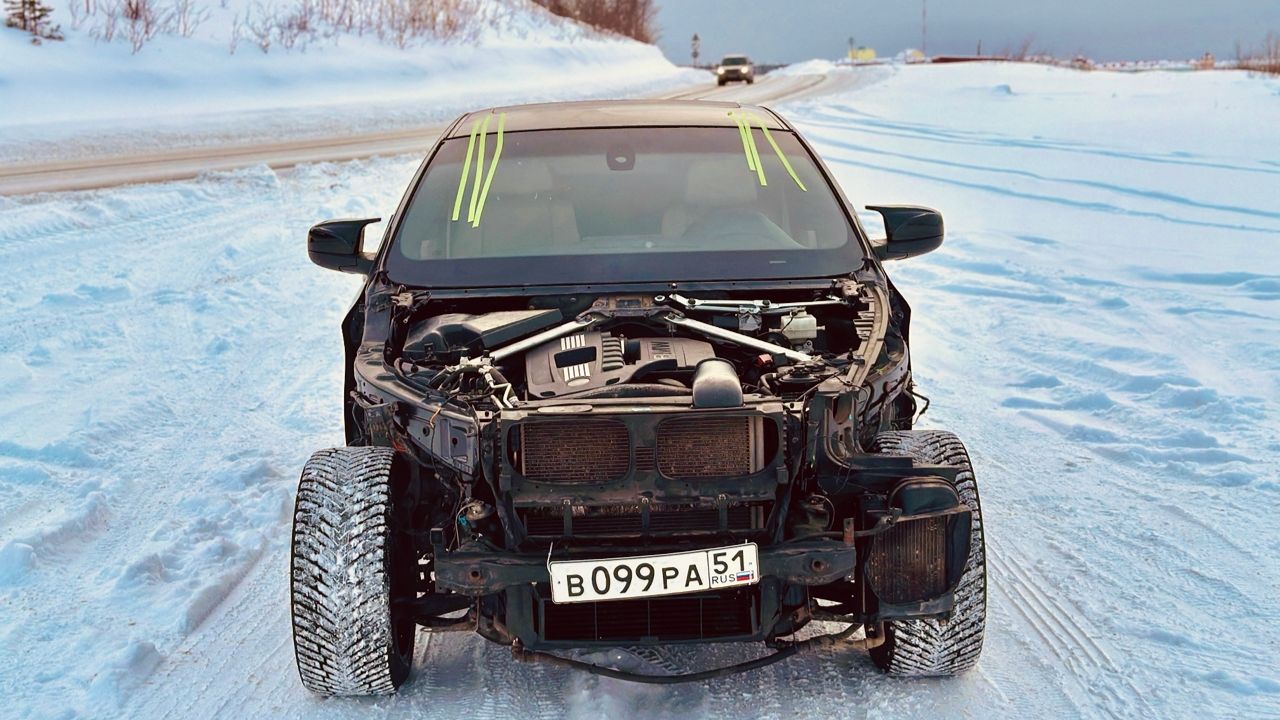 BMW X6 ПОСЛЕ ВОЗГОРАНИЯ. Затраты и первый выезд. смотреть онлайн