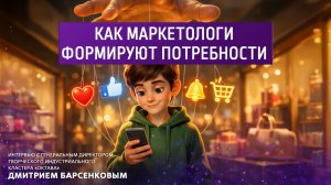 Как маркетологи формируют потребности.