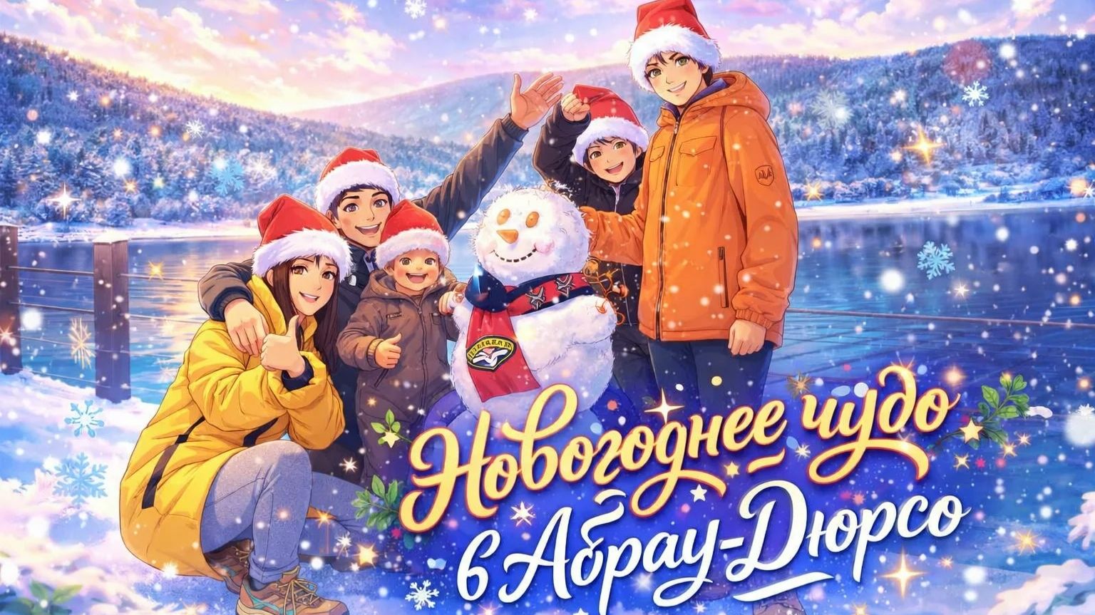 Новогоднее чудо в Абрау-Дюрсо