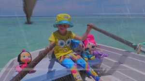 Nastya and her Adventures on a Desert Island