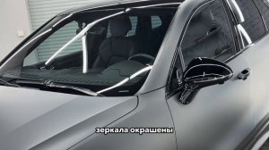 Porsche Cayenne GTS - оклейка автомобиля матовой пленкой с золотистыми металлическими переливами
