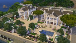 Дворец Короля и Королевы Симс 4 Строительство | Palace King and Queen