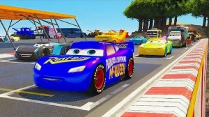 МУЛЬТИКИ ПРО МАШИНКИ 🚗 МОЛНИЯ МАКВИН И ПУТЕШЕСТВИЕ В ТУРБОЛЕНД. ДРУЖНАЯ КОМАНДА СНОВА В ДЕЛЕ