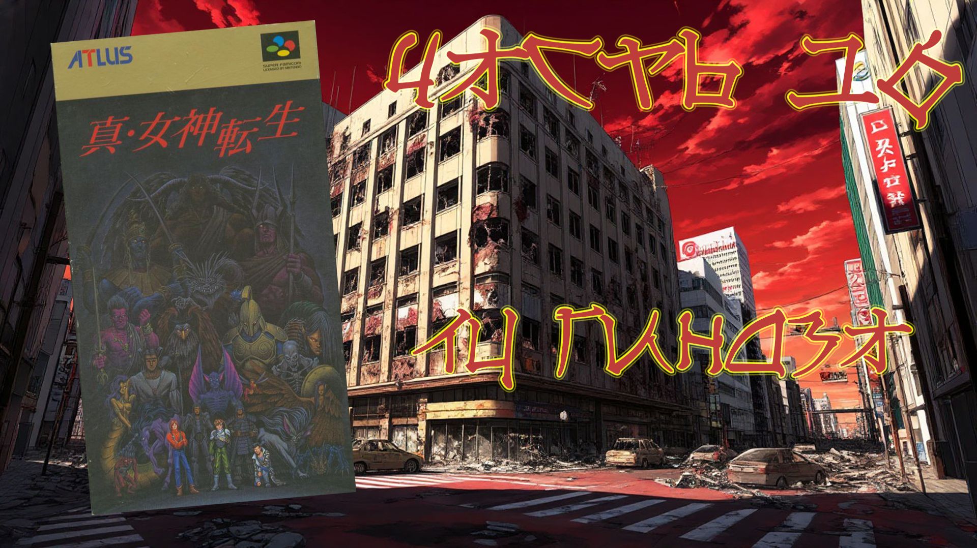 Shin Megami Tensei (SNES, 1992) - Часть 16: ТЦ Гиндза