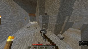 Постройка маленького моста в Майкнрафте.