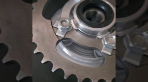 звезда и ступица в сборе мопед ALPHA Альфа / DELTA Дельта 428/36 (на скорость)