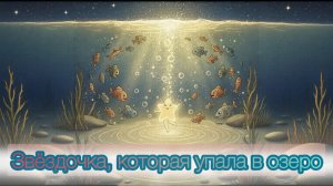Звёздочка, которая упала в озеро.