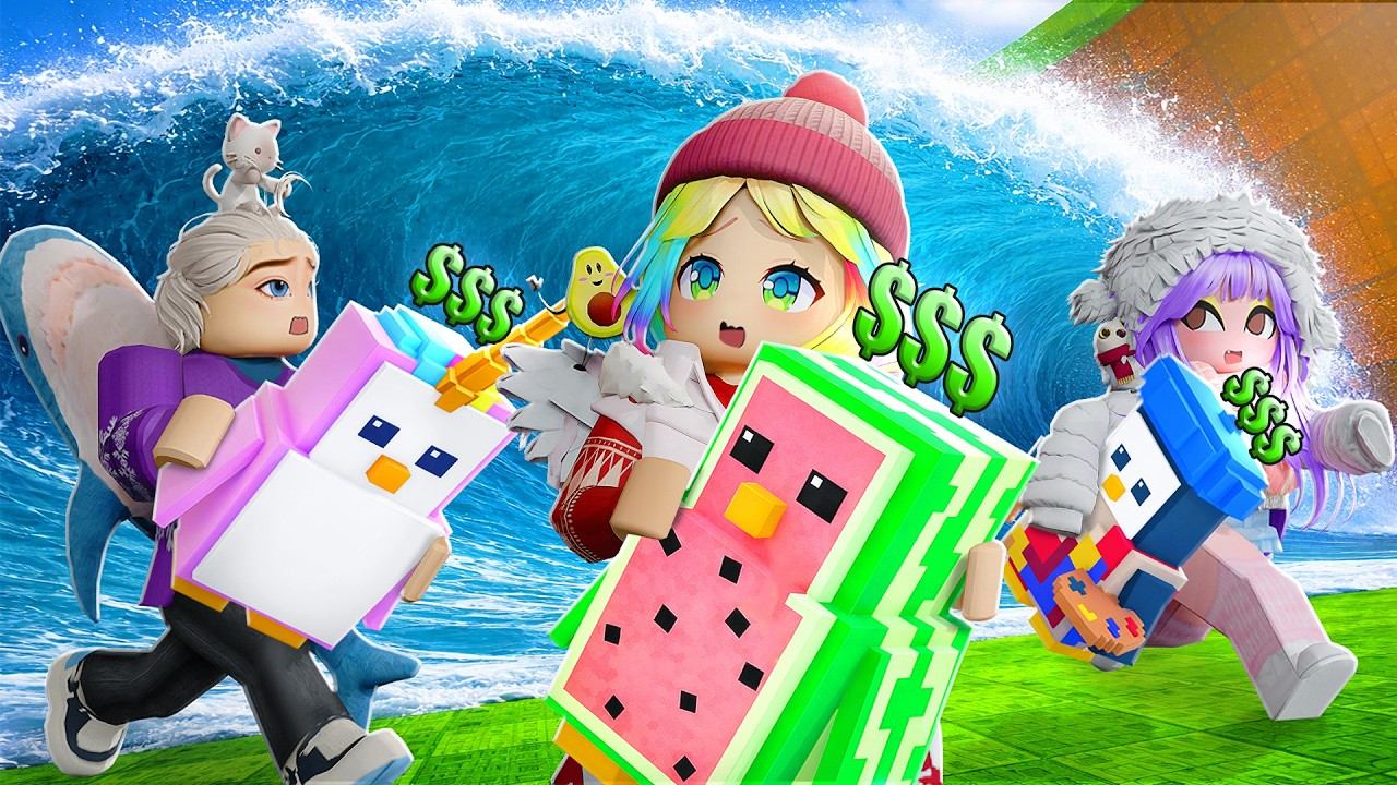 СПАСАЕМ ПИНГВИНОВ ОТ НАВОДНЕНИЯ! смотреть онлайн