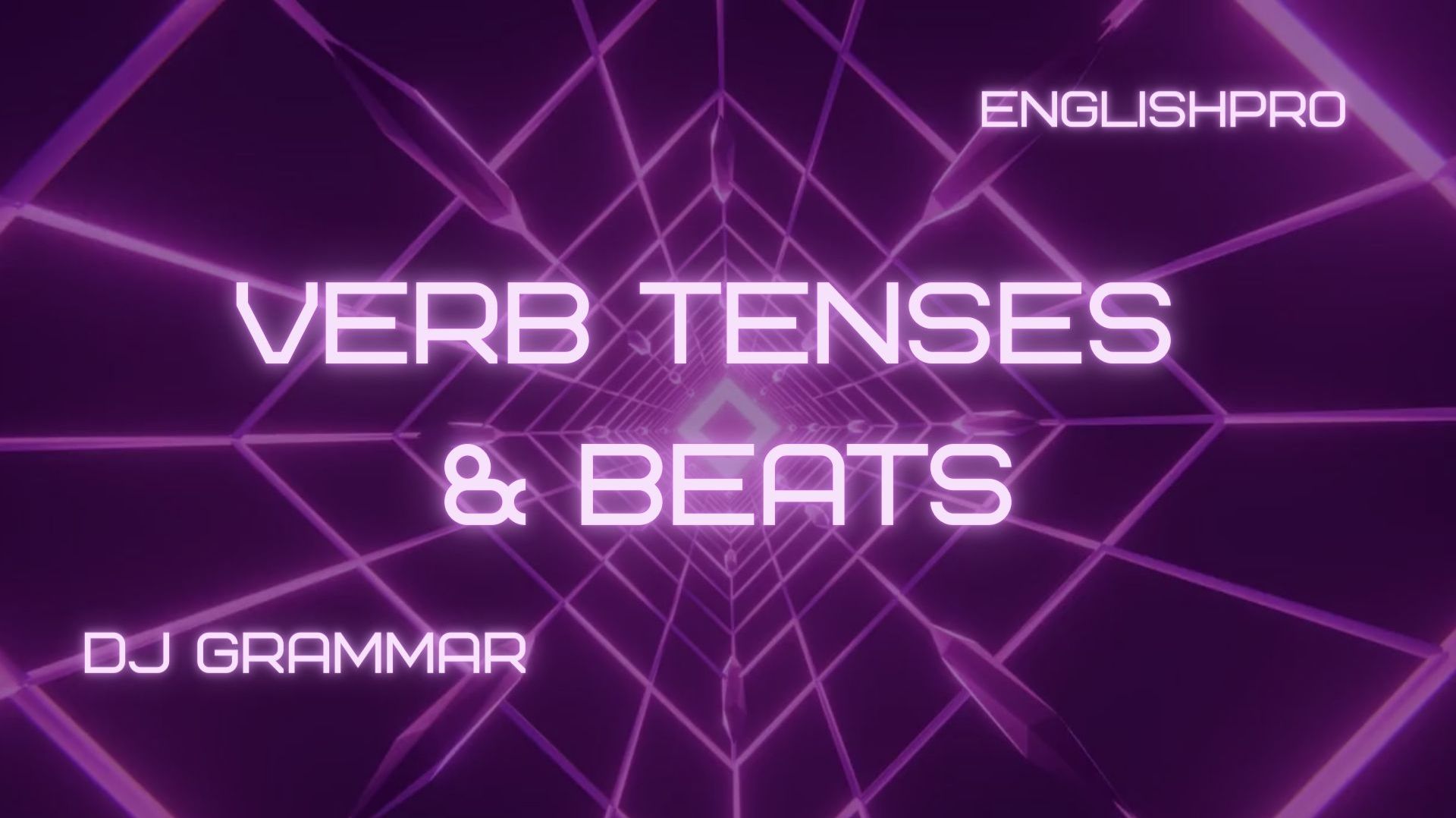 Все времена английского глагола с музыкой.