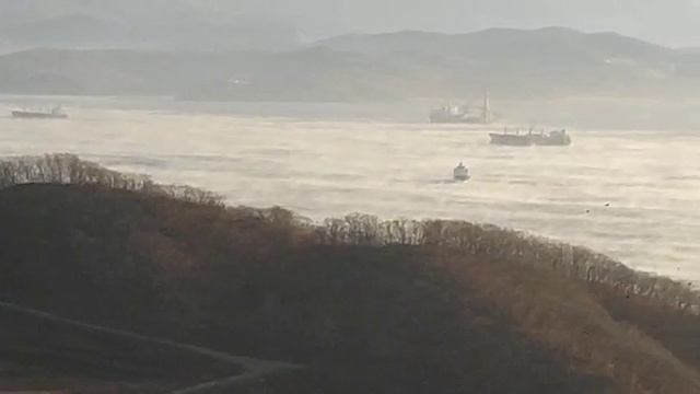 Залив Находка 6дек2022г