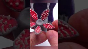 Лепим легендарного монстра Демодога ❤️ #strangerthings #clay #monster