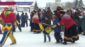 Празднование Масленицы состоялось в Кстово возле Дома культуры и на площади Ленина