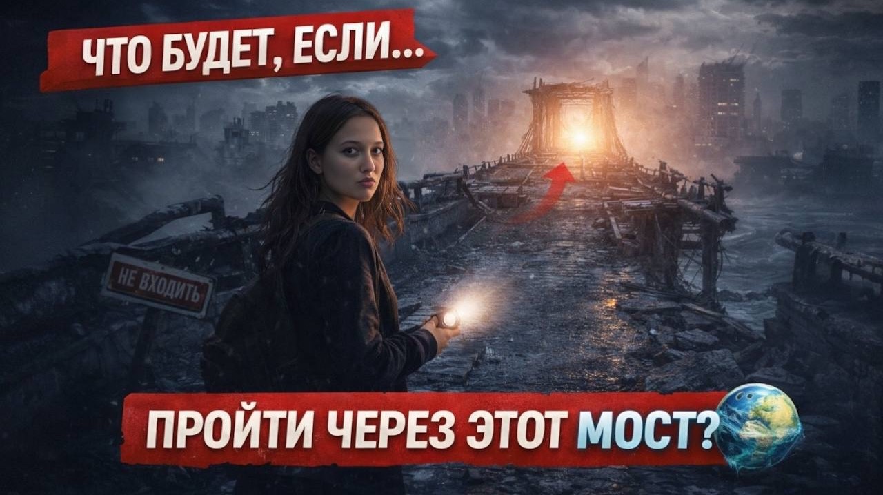 Что будет если пройти ЧЕРЕЗ ЭТОТ мост смотреть онлайн