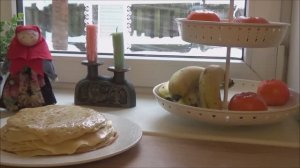 Скоро весна. Анютка готовит. Тряпичная кукла. Подарок от Гали и часы!