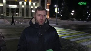 В Уфе заработал «Умный» пешеходный переход