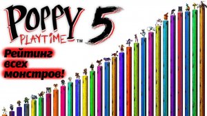 Кто самый сильный монстр из Poppy Playtime? рейтинг от TheDracerGx и Buggy Huggy (русский дубляж)