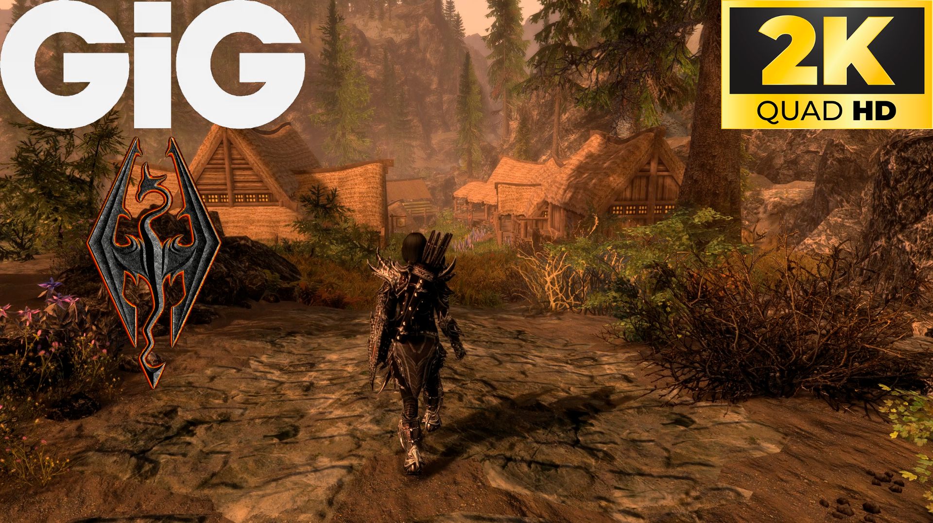SKYRIM AE с модами на паузе смотреть онлайн