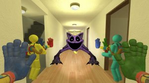 О НЕТ! Этот СТРАШНЫЙ CatNap из игры Poppy PlayTime ПРЕСЛЕДУЕТ 100 ИГРОКОВ в ЛИМИНАЛЬНОМ ОТЕЛЕ Gmod