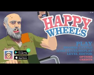 Колёсики колёсики и красивые уровни Happy Wheels
