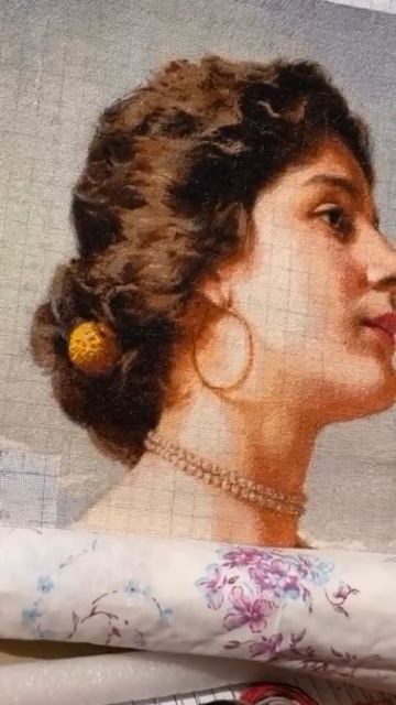 Вышивка Испанская принцесса