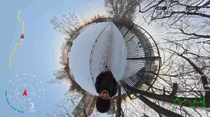 Окончательный результат наложения телеметрии на видео