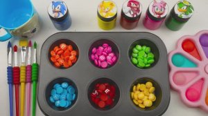 Успокаивающее видео сделай мега‑весёлые радужные воздушные шары‑конфеты с машинами Disneyi ASMR #016