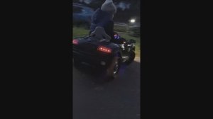 Audi TT вечерний дрифт