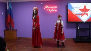 Россия моя - ты моя родина. Першиковы Милана и Марьяна