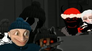 Хоррор сквад отмечает Новый Год - Реакция на Типычную Мультивселенную - Анимация Ритп Мем Разбор