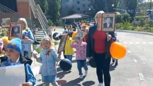 Бессмертный полк в ДОУ 35 #ДеньПобеды#МыПомнимМыГордимся#Победавсердцекаждого#79летвеликойпобеды