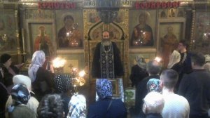 Проповедь на Великом повечерии во Вторник 1-й седмицы Великого поста. 24.02.2026 г.