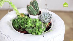 ИДЕЯ ДЛЯ ДЕКОРА! Подвесные кашпо из автомобильных покрышек. Апсайклинг!