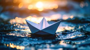 Бумажный кораблик