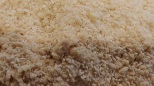 Кокосовый крамбл с персиком.