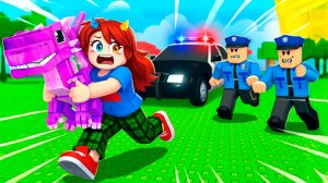 😱СБЕГИ ОТ ПОЛИЦИИ И СПАСИ БРЕЙНРОТ в РОБЛОКС Escape Tsunami For Brainrots