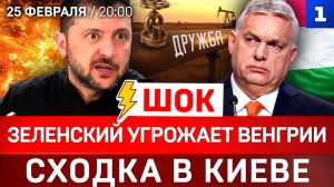 ШОК: Зеленский угрожает Венгрии | Сходка в Киеве | Небензя – украинец