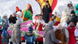 Масленичные гуляния на приходе Троицкого храма