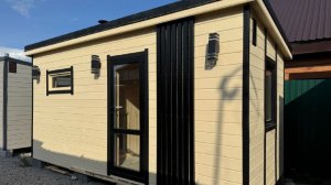 Каркасная баня габаритом 2,3х5 метров от компании Планета Дерева