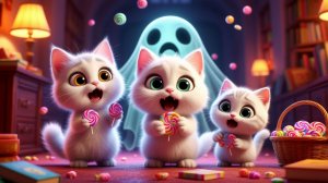 🐾 Страшилки для котов: кто украл сладости?