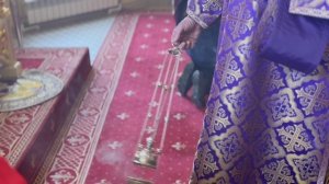 МИТРОПОЛИТ ИГНАТИЙ СОВЕРШИЛ ЛИТУРГИЮ ПРЕЖДЕОСВЯЩЕННЫХ ДАРОВ В ХРАМЕ ИОАННА БОГОСЛОВА ПРИ СПДС