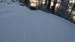 Красная поляна 2200-960.
Утренний спуск.
25.02.26